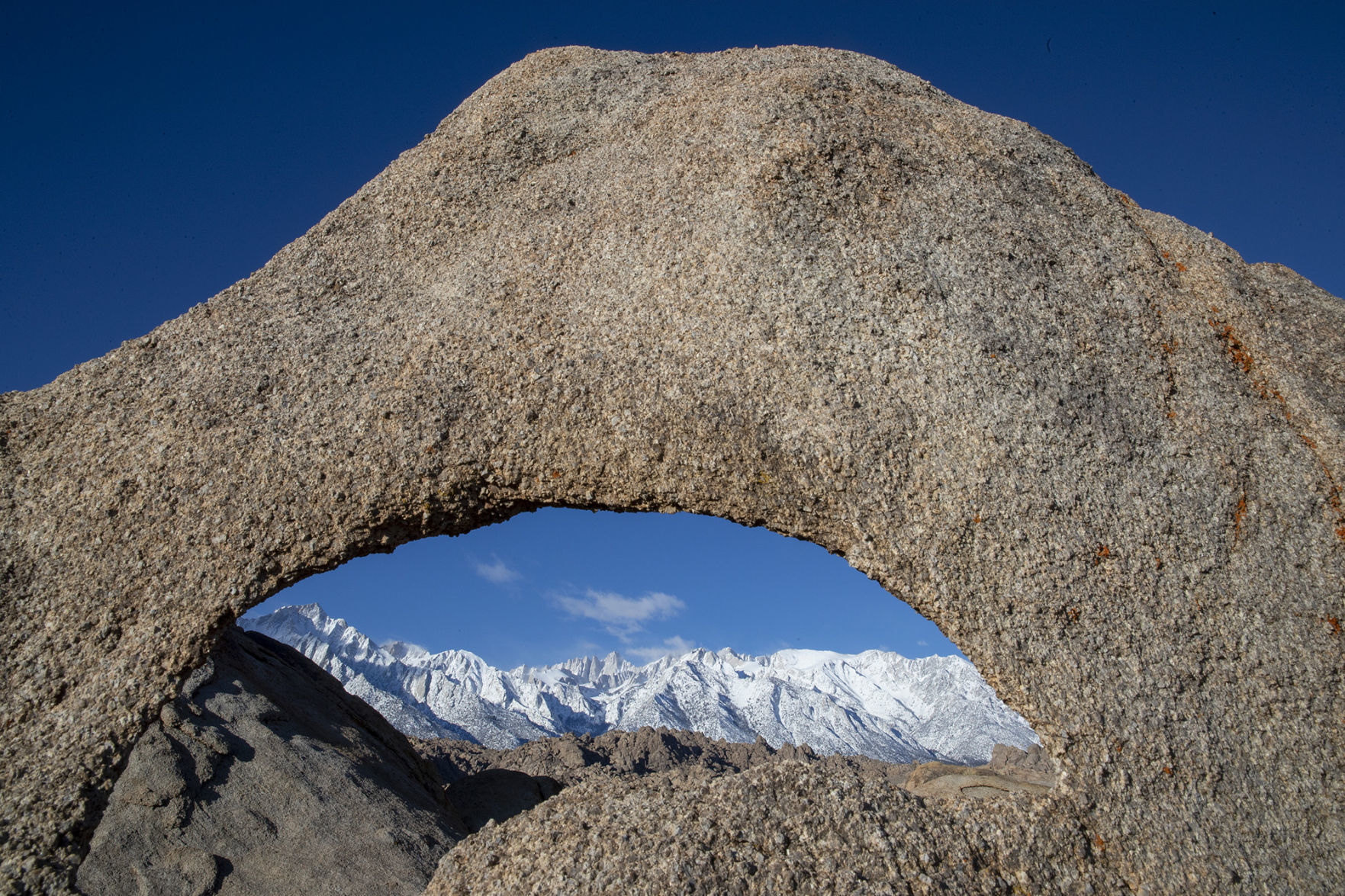 10 feet of snow in Mammoth Lakes